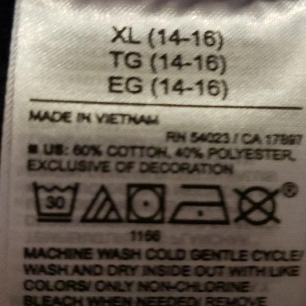 Old Navy Black pull over hoodie - Picture 9 of 10